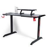 SENSORX T-Shaped Large Gaming Desk