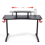 SENSORX T-Shaped Large Gaming Desk