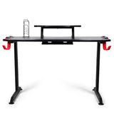 SENSORX T-Shaped Large Gaming Desk