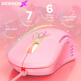 SENSORX 405 RGB WIRED GAMING MOUSE